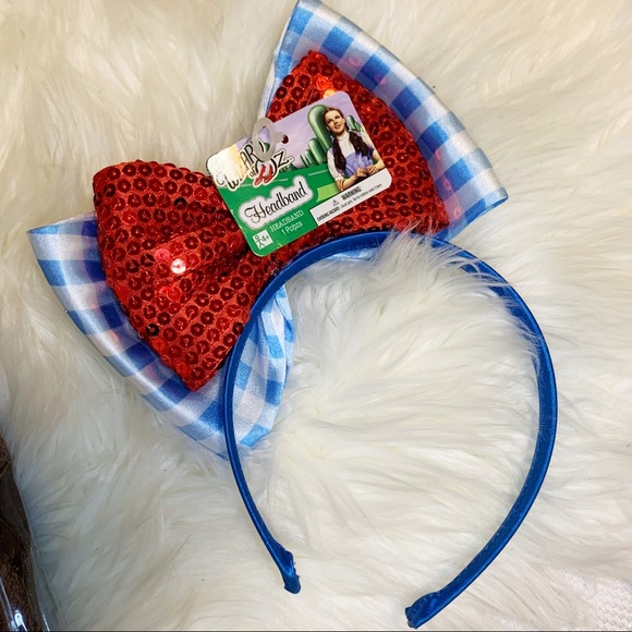 Wizard of OZ Dorothy child’s Wig and Headband bundle - Picture 3 of 5